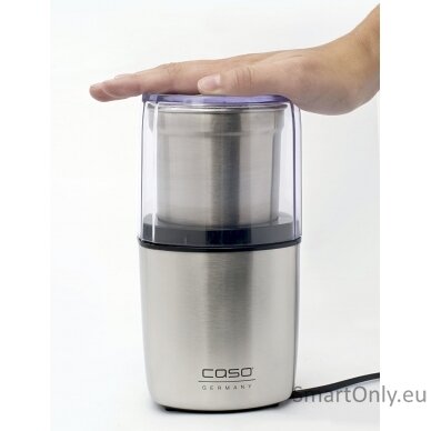 Caso | Electric coffee grinder | 1830 | 200 W W | Lid safety switch | Number of cups 8 pc(s) | Stainless steel 3