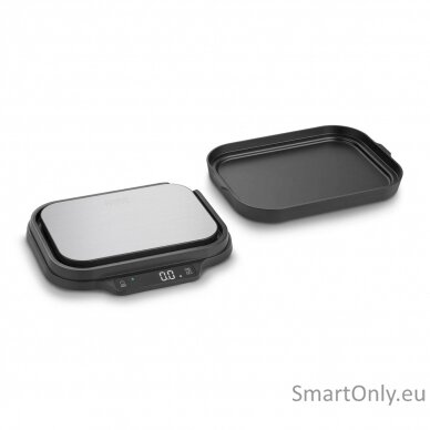 Caso Kitchen and Precision scales | KitchenDuo | Display type LED | Black/Stainless steel 1