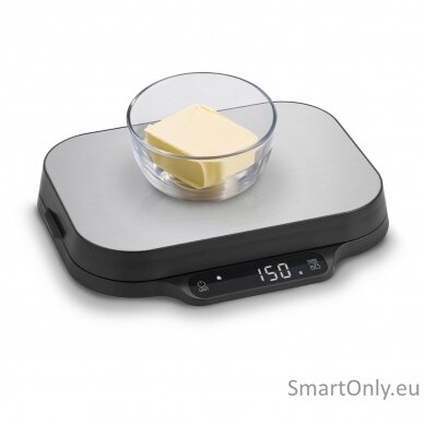 Caso Kitchen and Precision scales | KitchenDuo | Display type LED | Black/Stainless steel 2