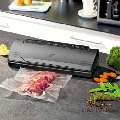 Caso Vacuum sealer VC 10 PlusEdition Power 110 W Temperature control Black/Silver 4