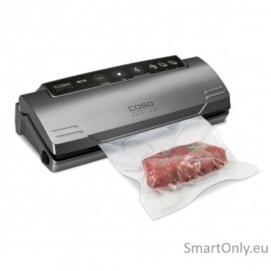 Caso Vacuum sealer VC 10 PlusEdition Power 110 W Temperature control Black/Silver 1