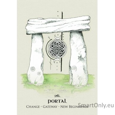 Celtic Spirit Oracle kortos Rockpool 11