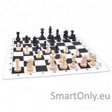 Chess World Roll Cylinder šachmatų rinkinys S dydis Star