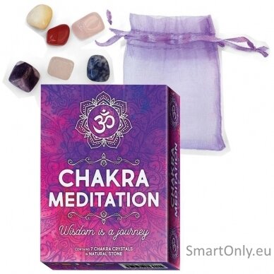 Chakra Meditation rinkinys Lo Scarabeo