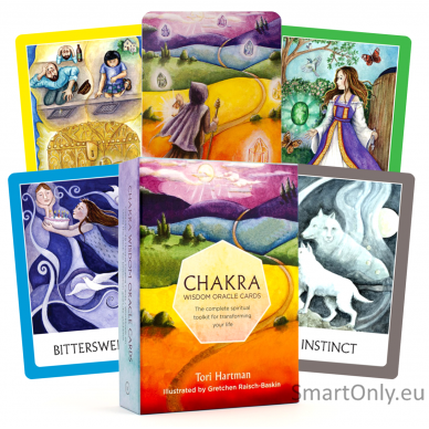 Chakra Wisdom Oracle kortos Watkins Publishing