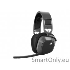 Corsair | Gaming Headset | HS80 Max | Bluetooth | Built-in microphone | Wireless | Steel Gray | Bluetooth | Over-Ear | Wireless