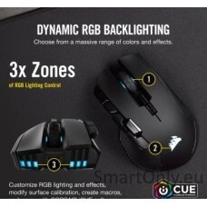 Corsair IRONCLAW RGB WIRELESS Wireless / Wired Gaming Mouse Black