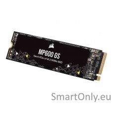 Corsair MP600 GS | 1000 GB | SSD form factor M.2 2280 | Solid-state drive interface PCIe Gen4x4 | Read speed 4800 MB/s | Write speed 3900 MB/s