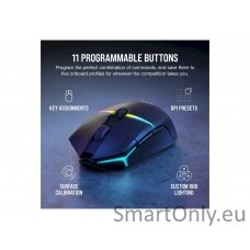 CORSAIR NIGHTSABRE RGB Gaming Mouse, Wireless, Black Corsair