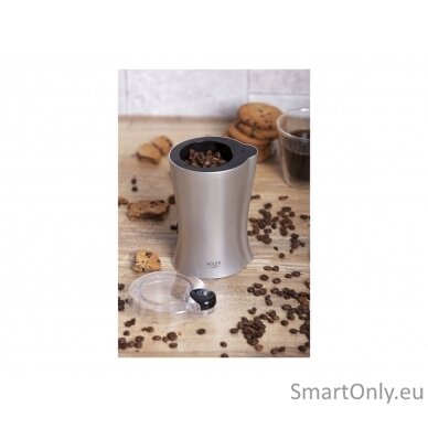 Coffee Grinder | Adler | AD 443 | 150 W | Coffee beans capacity 70 g | Number of cups 8 pc(s) | Stainless steel 8