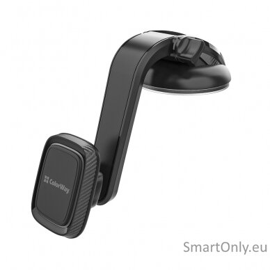 ColorWay Magnetic Car Holder For Smartphone Dashboard-2 Gray, Adjustable, 360 ° 1
