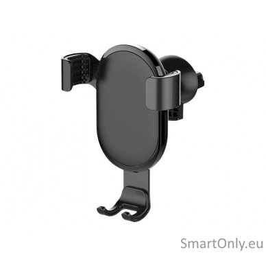 ColorWay Metallic Gravity Holder For Smartphone Black, 6.5 ", Adjustable, 360 ° 6