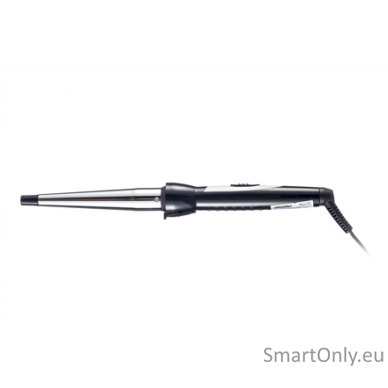 Conical Curling Iron Mesko Warranty 24 month(s), Ceramic heating system, Barrel diameter 13-25 mm, 40 W, Stainless steel/Black