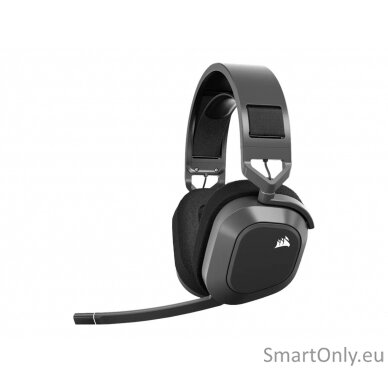 Corsair | Gaming Headset | HS80 Max | Bluetooth | Built-in microphone | Wireless | Steel Gray | Bluetooth | Over-Ear | Wireless