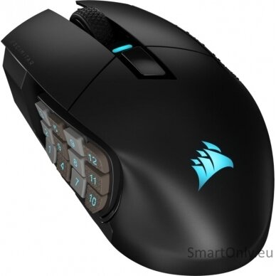 Corsair Gaming Mouse SCIMITAR ELITE RGB Wireless Gaming Mouse Gaming Mouse Black 1