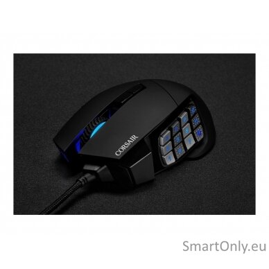 Corsair Gaming Mouse SCIMITAR ELITE RGB Wireless Gaming Mouse Gaming Mouse Black 12