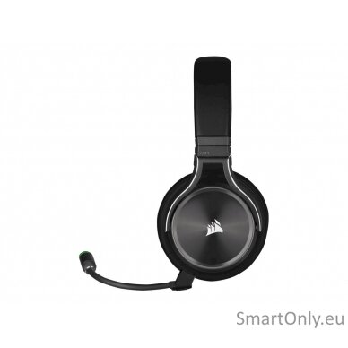 Corsair High-Fidelity Gaming Headset VIRTUOSO RGB WIRELESS XT Built-in microphone, Over-Ear, Black 13