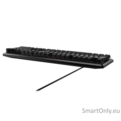 Corsair Mechanical Gaming Keyboard K70 CORE RGB Gaming keyboard Wired N/A RED USB Type-A Black 3