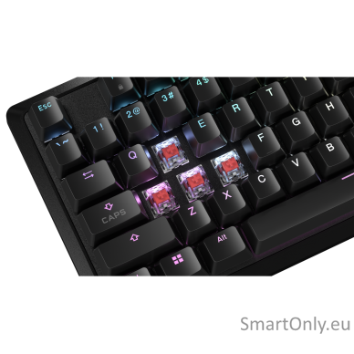 Corsair Mechanical Gaming Keyboard K70 CORE RGB Gaming keyboard Wired N/A RED USB Type-A Black 4