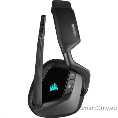 Corsair Wireless Premium Gaming Headset with 7.1 Surround Sound VOID RGB ELITE Built-in microphone, Carbon, Over-Ear 2