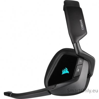 Corsair Wireless Premium Gaming Headset with 7.1 Surround Sound VOID RGB ELITE Built-in microphone, Carbon, Over-Ear 3