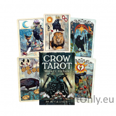 Crow Tarot kišeninio dydžio leidimo kortos US Games Systems