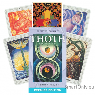 Crowley Thoth Premier Edition Taro kortos US Games Systems