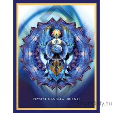 Crystal Mandala Journal užrašinė Blue Angel