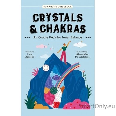 Crystals & chakras Oracle kortos US Games Systems 4