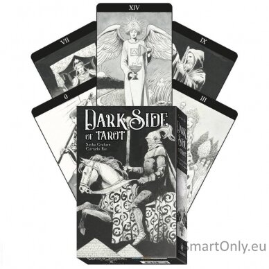 Dark Side Of Tarot Kit kortos Lo Scarabeo