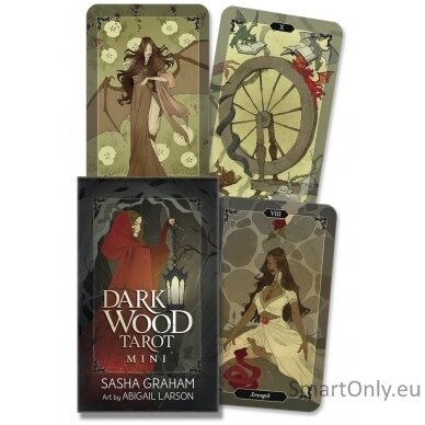 Dark Wood Tarot Mini kortos Llewellyn