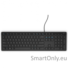 Dell KB216 Multimedia Wired EN Black Numeric keypad