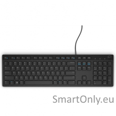 Dell KB216 Multimedia Wired EN Black Numeric keypad