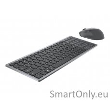 Dell Keyboard and Mouse KM7120W Keyboard and Mouse Set Wireless Batteries included RU Wireless connection Numeric keypad Titan Gray Bluetooth