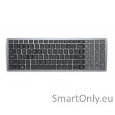 Dell Keyboard KB740 Keyboard Wireless Keyboard Technology - Scissors RU 506 g 2.4 GHz, Bluetooth 5.0 Titan Gray