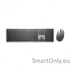 Dell Premier Multi-Device Keyboard and Mouse   KM7321W Keyboard and Mouse Set Wireless Batteries included EE Wireless connection Titan grey