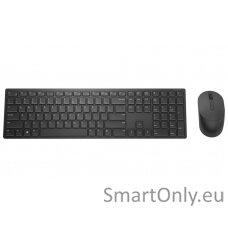 Dell Pro Keyboard and Mouse   KM5221W Keyboard and Mouse Set Wireless Batteries included EE Wireless connection Black