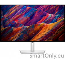 Dell UltraSharp USB-C Hub Monitor U2723QE 27 ", IPS, 4K, 3840 x 2160, 16:9, 8 ms, 400 cd/m², White, Audio Line-Out, 60 Hz, HDMI ports quantity 1