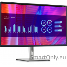 Dell USB-C Hub Monitor P3223DE 31.5 ", IPS, QHD, 2560 x 1440, 16:9, 5 ms, 350 cd/m², Black, 60 Hz, HDMI ports quantity 1