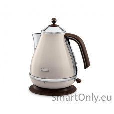 Delonghi KBOV 2001.BG Standard kettle 2000 W 1.7 L Stainless steel 360° rotational base Beige