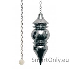 Deluxe Silver Wisdom Chamber Pendulum Švytuoklė Lo Scarabeo