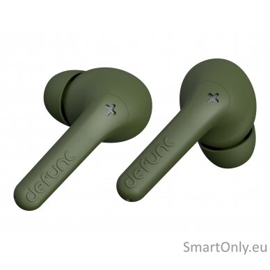 Defunc | Earbuds | True Audio | In-ear Built-in microphone | Bluetooth | Wireless | Green 1