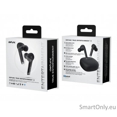 Defunc | Earbuds | True Entertainment | In-ear Built-in microphone | Bluetooth | Wireless | Black 5