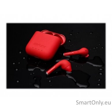 Defunc | Earbuds | True Go Slim | In-ear Built-in microphone | Bluetooth | Wireless | Red 5