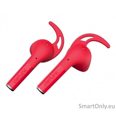 Defunc | Earbuds | True Sport | In-ear Built-in microphone | Bluetooth | Wireless | Red 1