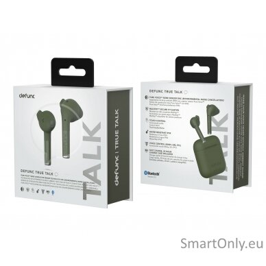 Defunc | Earbuds | True Talk | In-ear Built-in microphone | Bluetooth | Wireless | Green 4