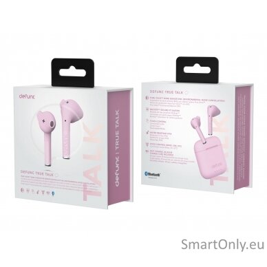 Defunc | Earbuds | True Talk | In-ear Built-in microphone | Bluetooth | Wireless | Pink 3