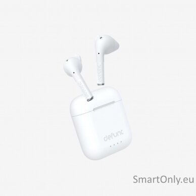 Defunc | Earbuds | True Talk | In-ear Built-in microphone | Bluetooth | Wireless | White