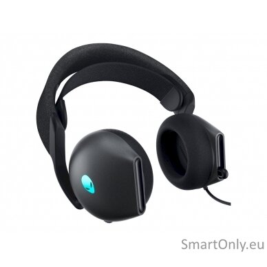 Dell Alienware Wired Gaming Headset AW520H Over-Ear, Built-in microphone, Dark Side of the Moon, Noise canceling 12