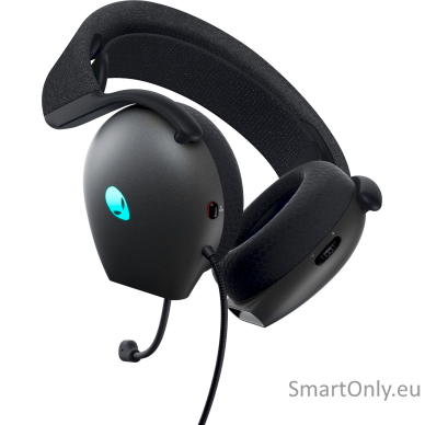 Dell Alienware Wired Gaming Headset AW520H Over-Ear, Built-in microphone, Dark Side of the Moon, Noise canceling 8